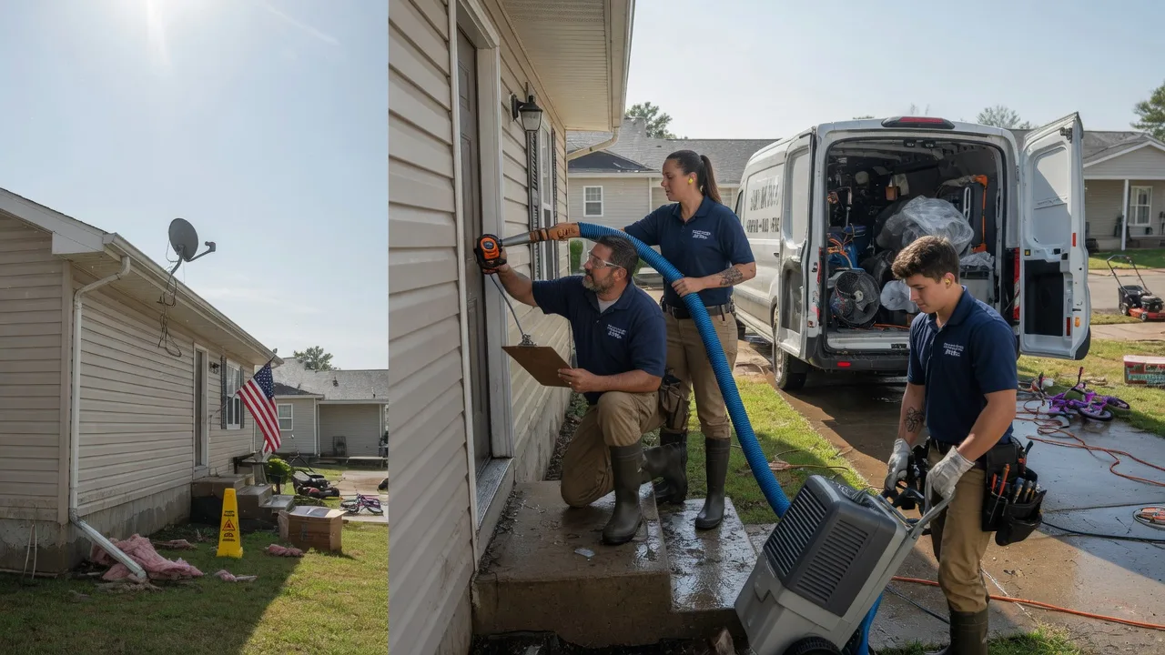 Ceiling Water Damage Restoration in Greenville, ME near me